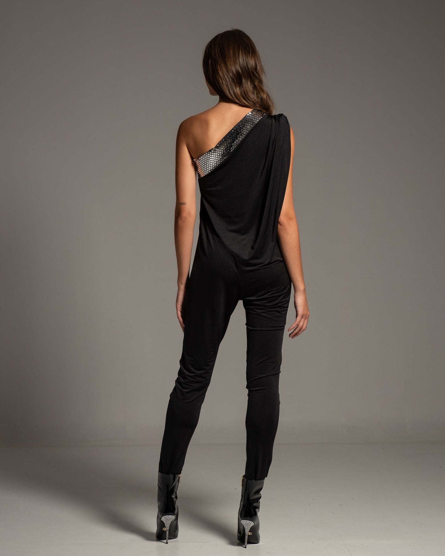 One Shoulder Jumpsuit