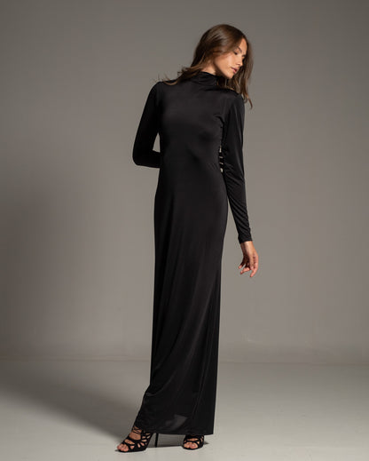 Turtleneck Maxi Dress