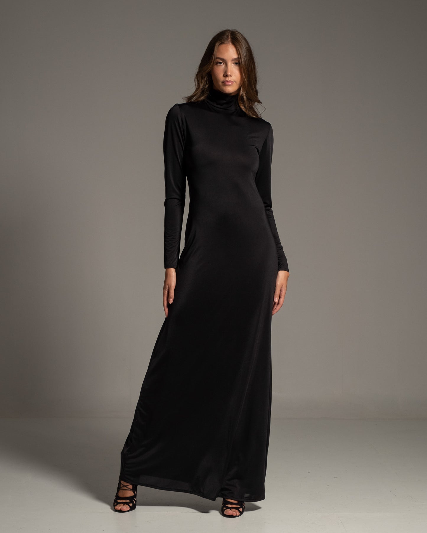 Turtleneck Maxi Dress