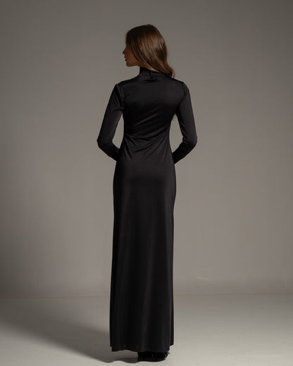 Turtleneck Maxi Dress